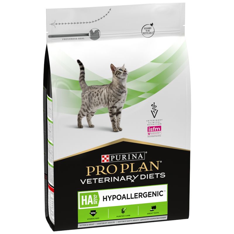 PURINA PRO PLAN Veterinary Diets Feline HA ST/OX - Hypoallergenic || Purina Pro Plan Veterinary Diets || view 3