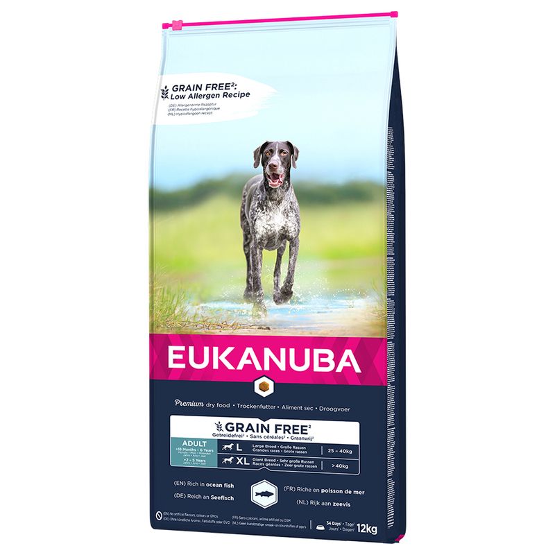 Eukanuba Grain-Free Large Breed Adult with Ocean Fish || Eukanuba || view 2