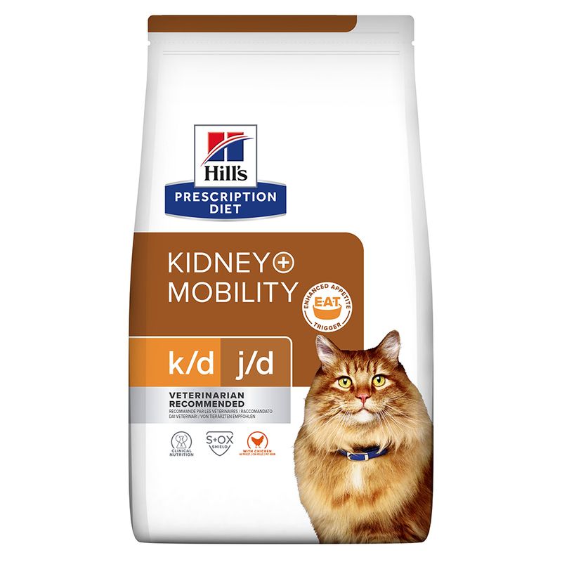 Hill’s Prescription Diet Feline k/d+Mobility Kidney+Joint Care - Chicken || Hill's Prescription Diet || view 2