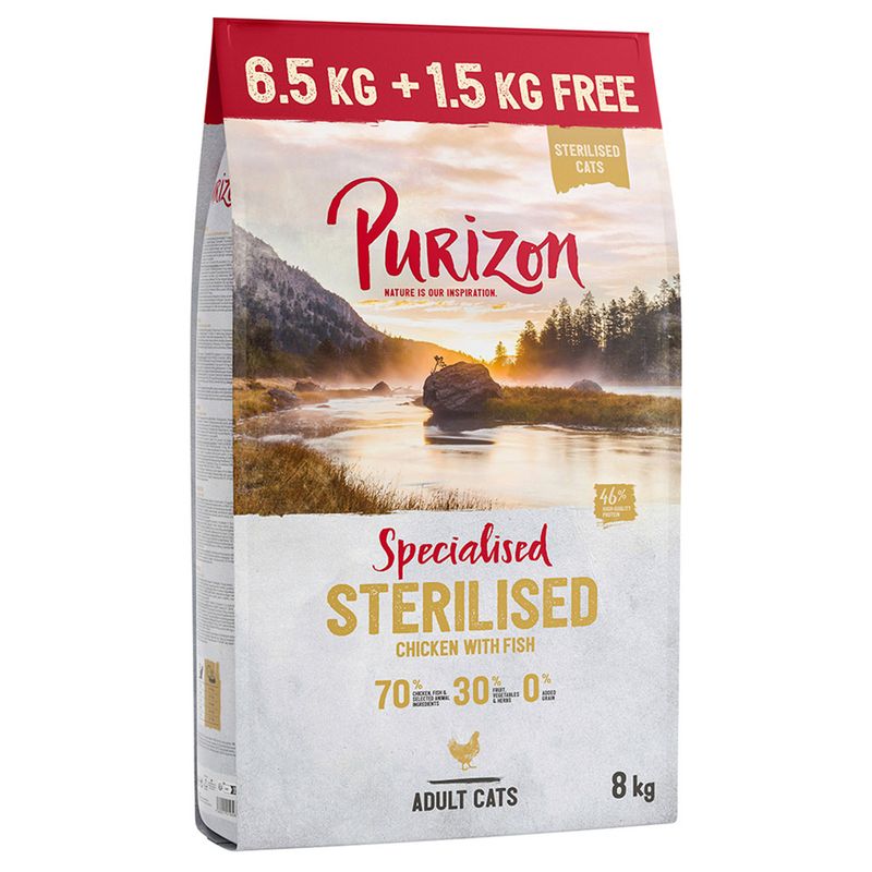 Purizon Adult Sterilised Grain-Free Chicken & Fish || Purizon || view 10