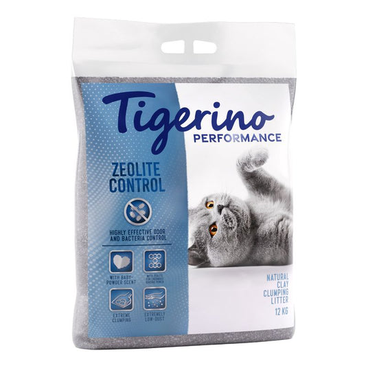 Tigerino Performance Cat Litter Zeolite Control – Baby Powder Scent || undefined || view 1