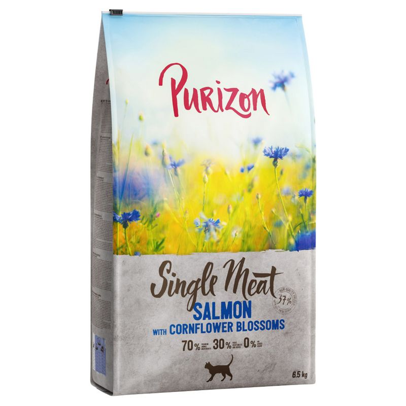 Purizon Single Meat Salmon with Cornflower Blossoms || Purizon || view 6