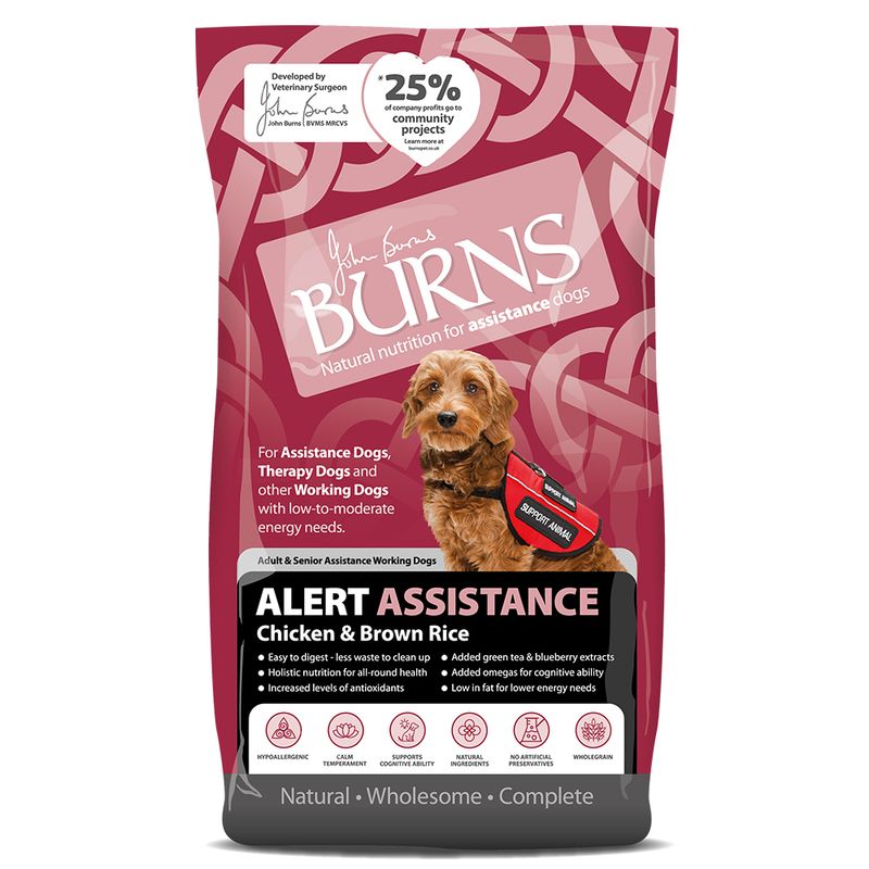 Burns Alert Assistance - Chicken & Brown Rice || Burns || view 2