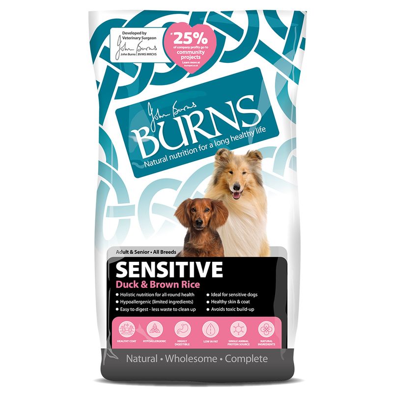 Burns Adult & Senior Sensitive - Duck & Brown Rice || Burns || view 1