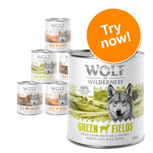 Wolf of Wilderness Adult Single Protein Mixed Packs || Wolf of Wilderness || view 1