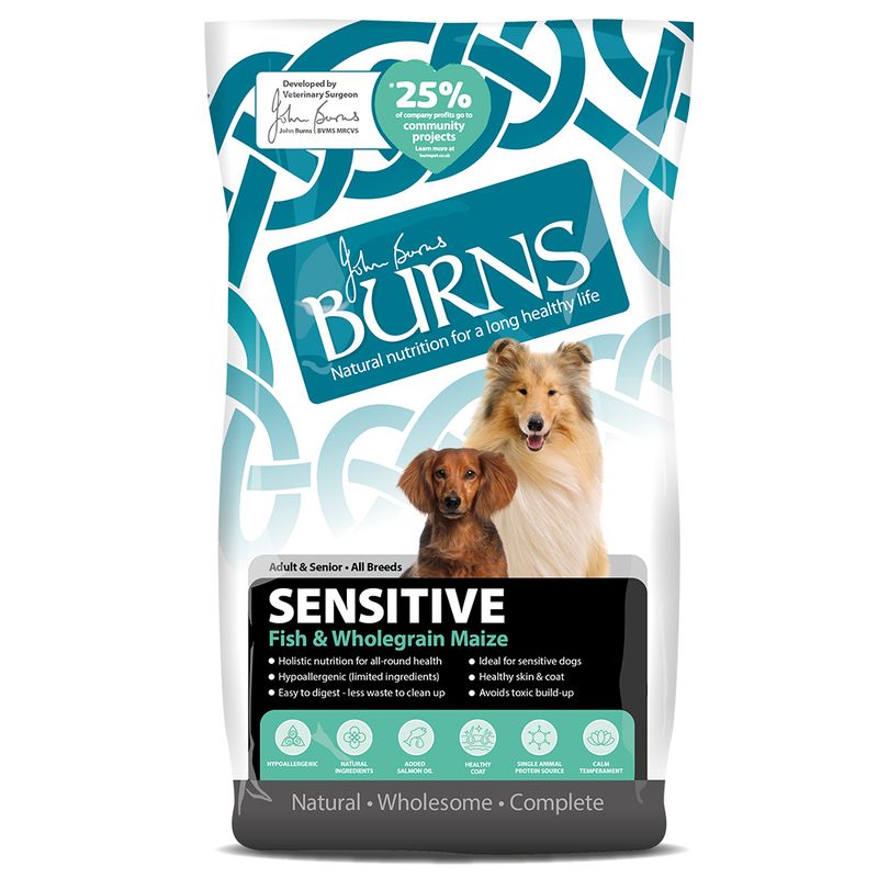 Burns Adult & Senior Sensitive - Fish & Wholegrain Maize || Burns || view 2