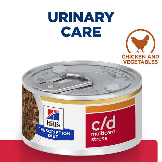 Hill’s Prescription Diet Feline c/d Urinary Stress Stew - Chicken || undefined || view 1