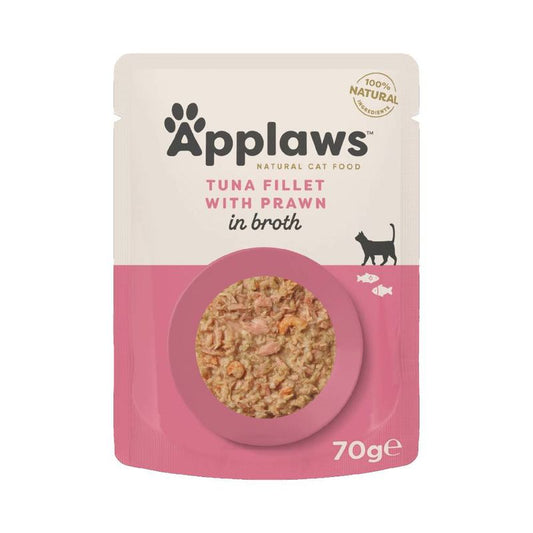 Applaws Adult Cat Pouches in Broth 24 x 70g || undefined || view 1