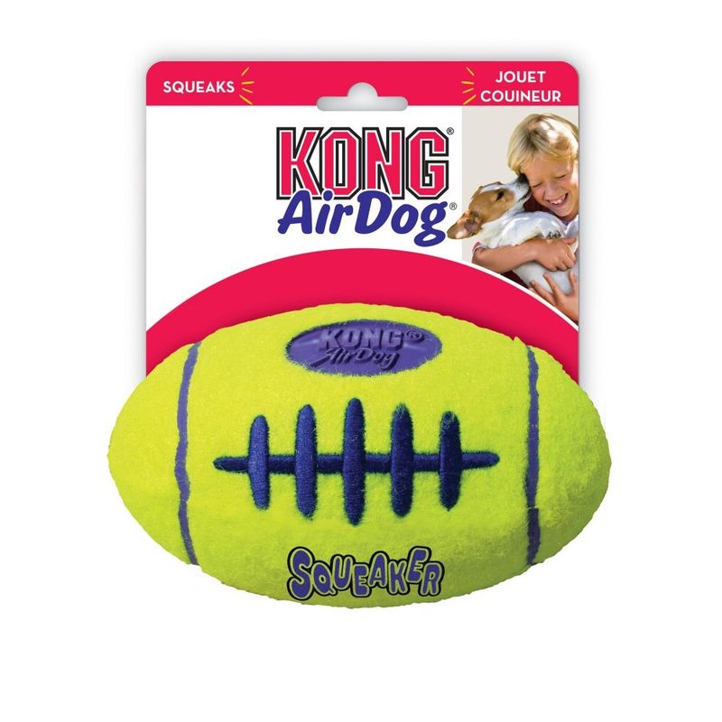 KONG AirDog American Football with Squeaker || KONG || view 1