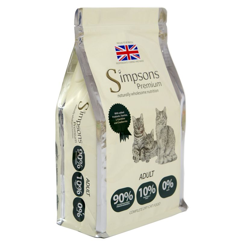 Simpsons Premium Adult Cat 90/10 Mixed Meat & Fish Dry Cat Food || Simpsons Premium || view 1