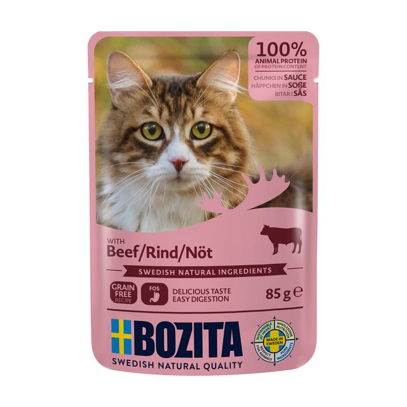 Bozita Chunks in Sauce Pouches 12 x 85g || undefined || view 10