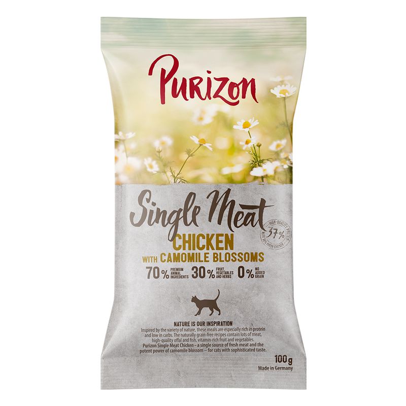 Purizon Single Meat Chicken with Camomile Blossoms || Purizon || view 2
