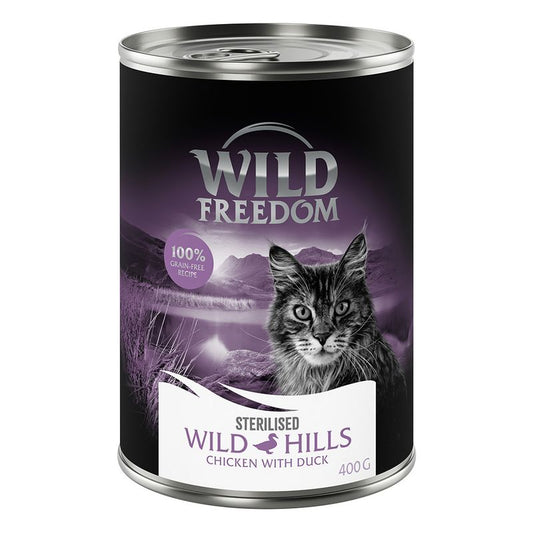 Wild Freedom Adult Sterilised 6 x 400g - Grain-Free || Wild Freedom || view 1