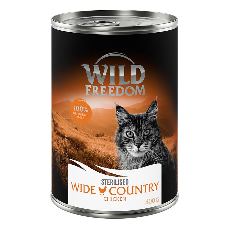 Wild Freedom Adult Sterilised 6 x 400g - Grain-Free || Wild Freedom || view 3