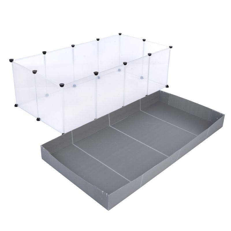 TIAKI Indoor Slot-Together Small Pet Run with Base || TIAKI || view 2