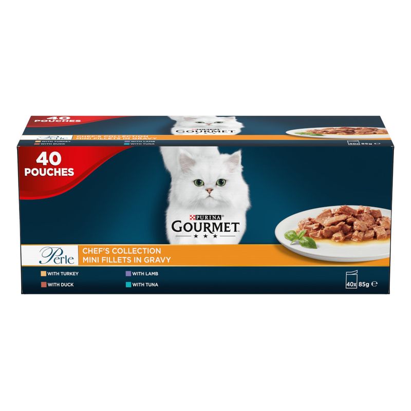 Gourmet Perle Pouches Mixed Pack 40 x 85g || undefined || view 1