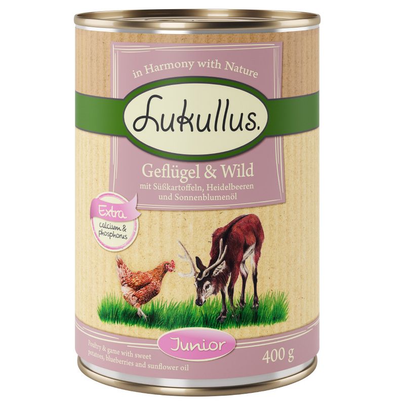 Lukullus Junior Poultry & Game - Grain-Free || Lukullus || view 2