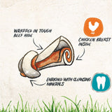 8in1 Pro Dental Chew Bones - Chicken || 8in1 || view 4