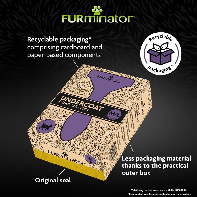 FURminator DeShedding Tool - Short Hair Cats || FURminator || view 9