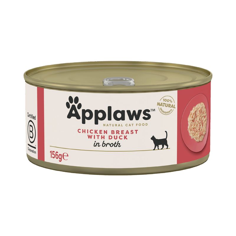 Applaws Adult Cat Cans Chicken in Broth 156g || undefined || view 10