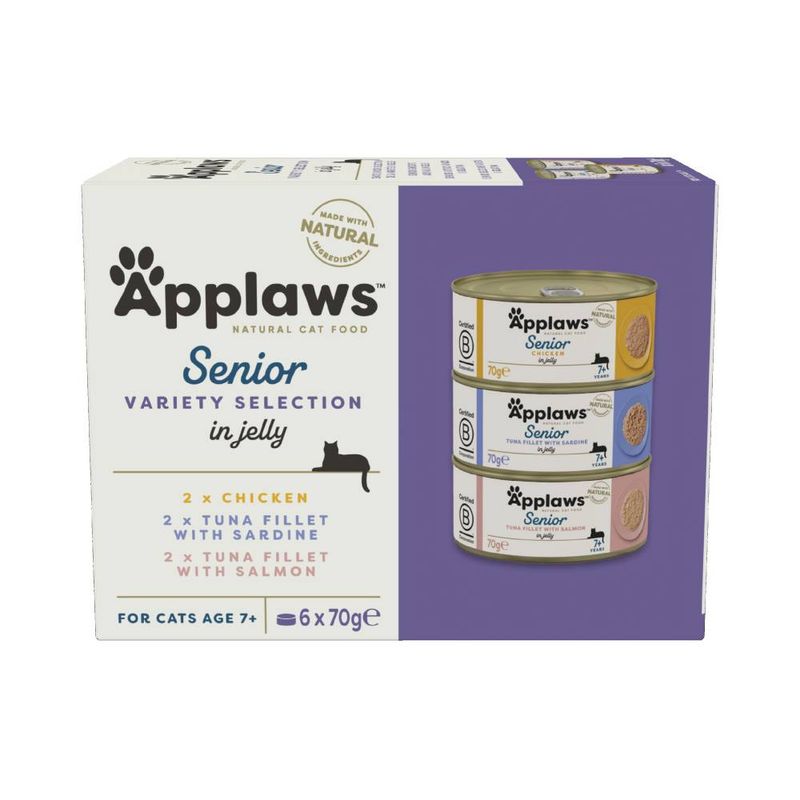 Applaws Senior Cat Cans 70g || undefined || view 1