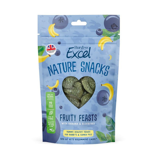Burgess Excel Nature Snacks Fruity Feasts || undefined || view 1