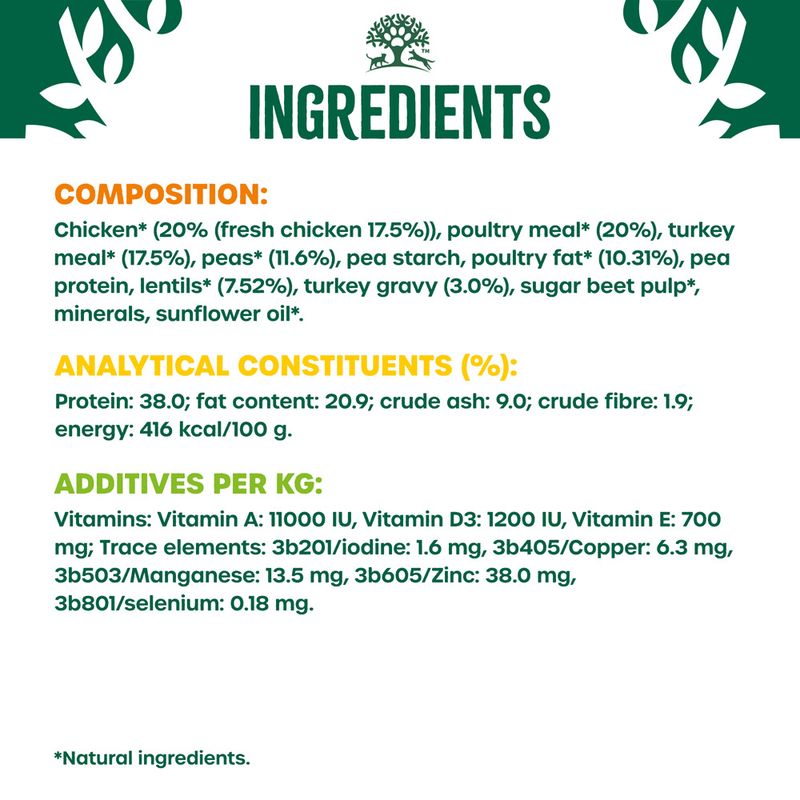James Wellbeloved Adult Hypoallergenic High Protein - Chicken & Turkey || James Wellbeloved || view 10