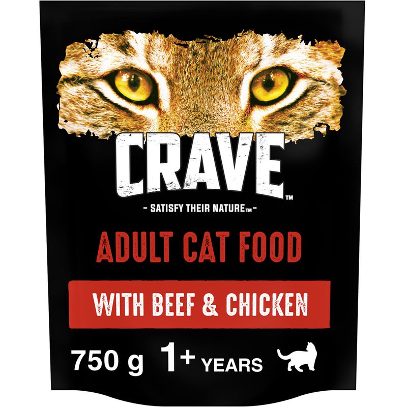 CRAVE Adult Beef & Chicken Dry Cat Food || Crave || view 9