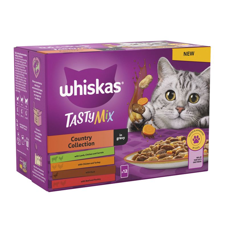 Whiskas 1+ Pouches Mega Pack 96 x 85g || undefined || view 12