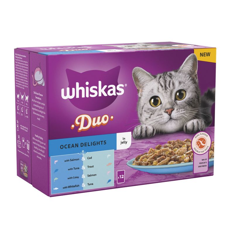 Whiskas 1+ Pouches Mega Pack 96 x 85g || undefined || view 8