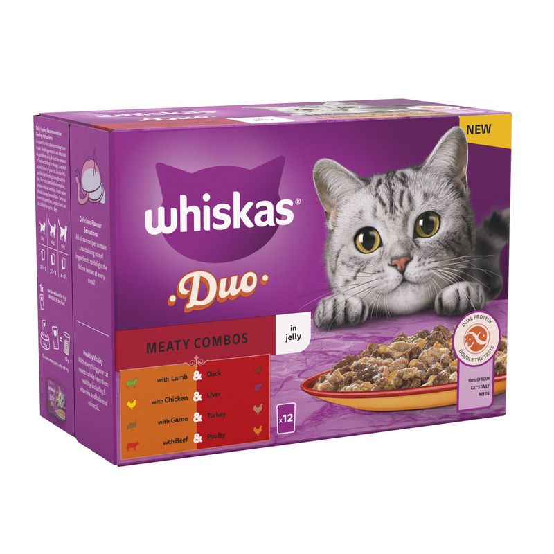 Whiskas 1+ Pouches Mega Pack 96 x 85g || undefined || view 7