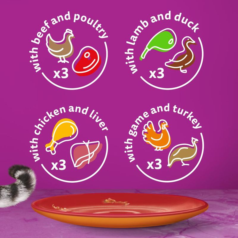 Whiskas 1+ Duo Meaty Combos in Jelly || undefined || view 2