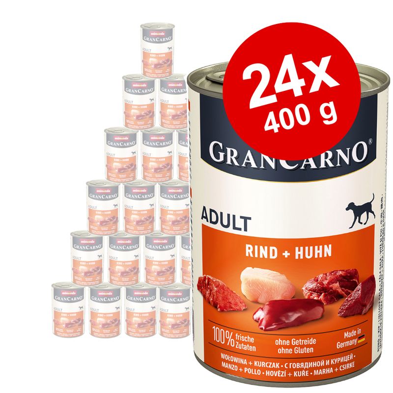 animonda GranCarno Original Adult Mixed Trial 24 x 400g || Animonda GranCarno || view 1