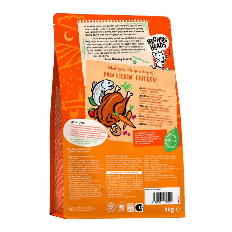 Meowing Heads Paw Lickin' - Chicken || meowing heads || view 2