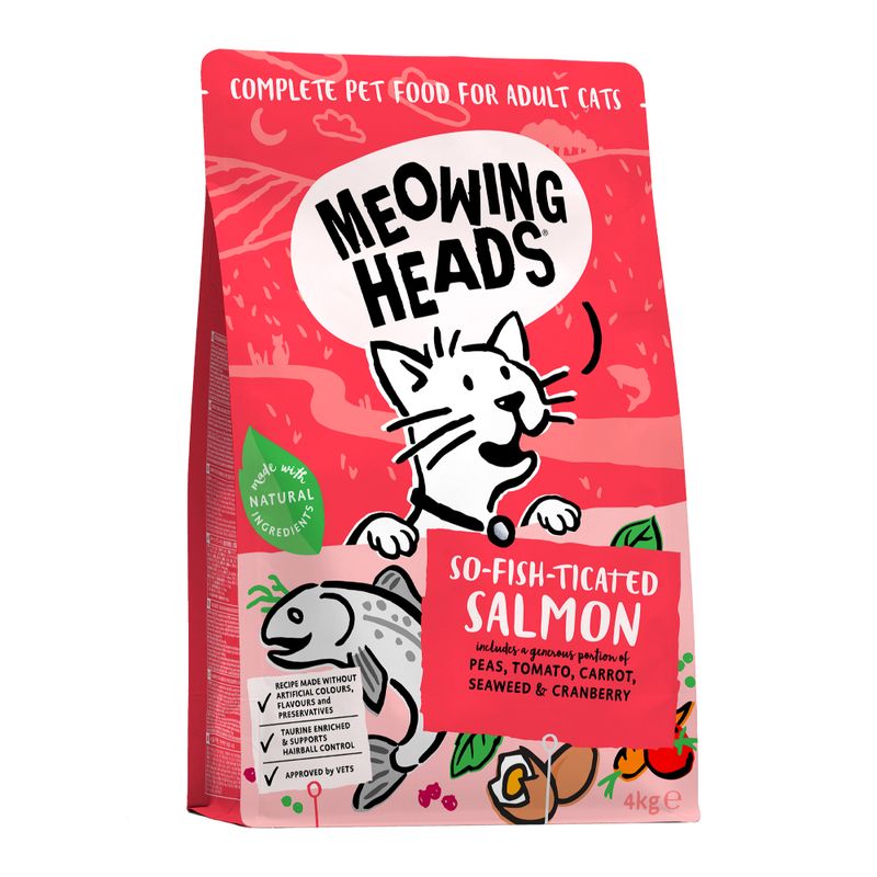 Meowing Heads So-fish-ticated - Salmon || meowing heads || view 1