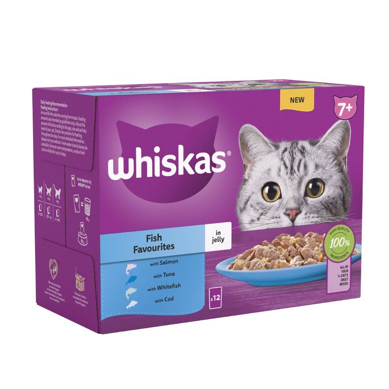 Whiskas 7+ Senior Pouches in Jelly || undefined || view 1