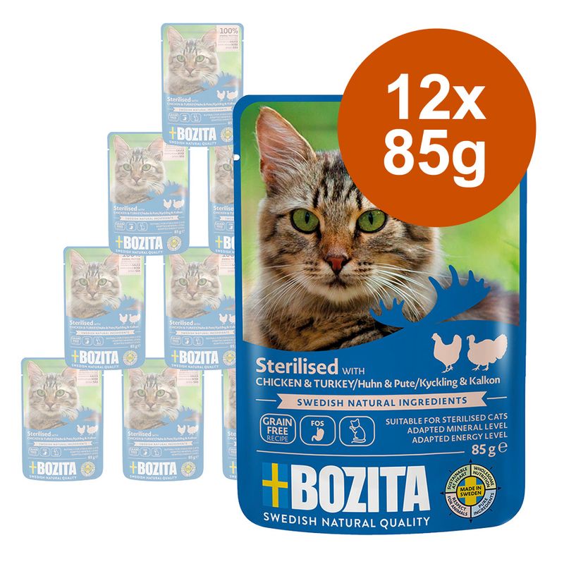 Bozita Sterilised Chunks in Sauce 12 x 85g || undefined || view 1