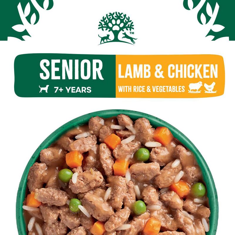 James Wellbeloved Senior Hypoallergenic Pouches – Lamb & Chicken with Rice || James Wellbeloved || view 3