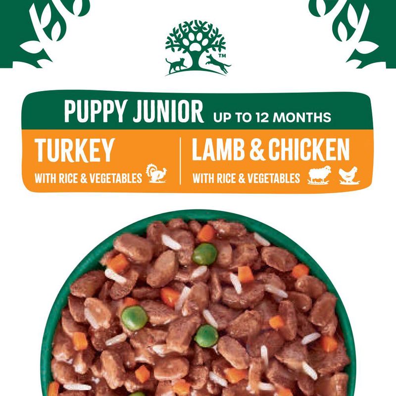 James Wellbeloved Puppy Hypoallergenic Pouches - Turkey, Lamb & Chicken in Gravy || James Wellbeloved || view 3