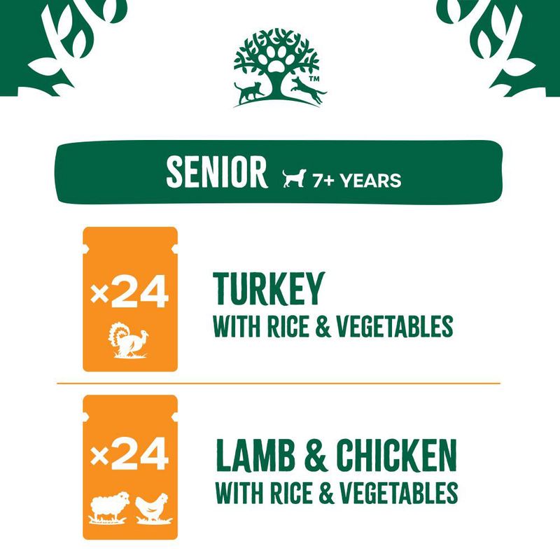 James Wellbeloved Senior Hypoallergenic Pouches - Turkey, Lamb & Chicken in Gravy || James Wellbeloved || view 4