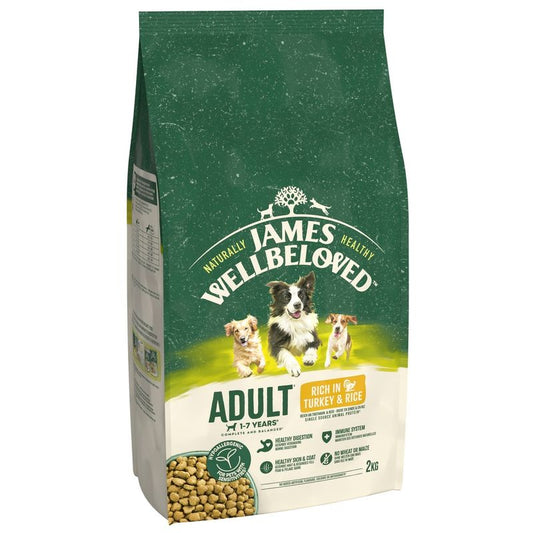 James Wellbeloved Adult Dog Hypoallergenic Turkey & Rice || James Wellbeloved || view 1