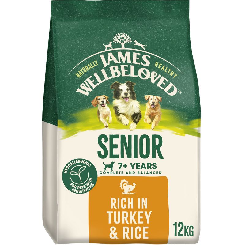 James Wellbeloved Senior Dog Hypoallergenic Turkey & Rice || James Wellbeloved || view 4