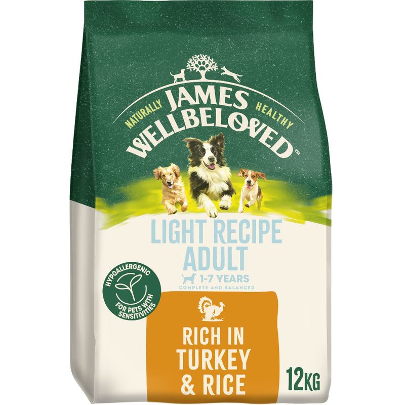 James Wellbeloved Adult Dog Light Hypoallergenic Turkey & Rice || James Wellbeloved || view 4