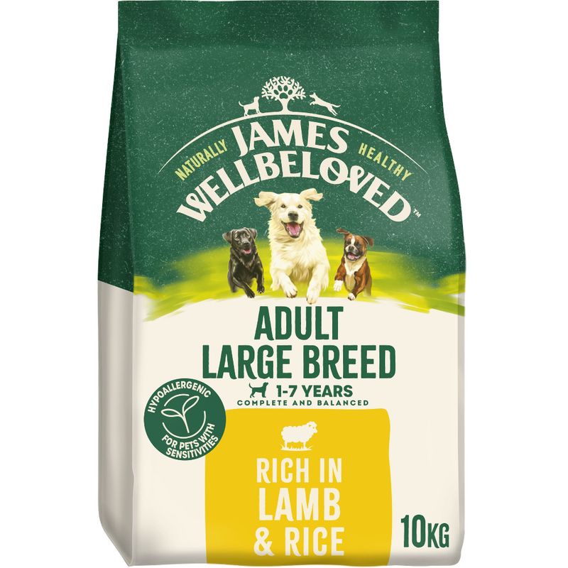 James Wellbeloved Adult Large Breed Hypoallergenic Lamb & Rice || James Wellbeloved || view 2