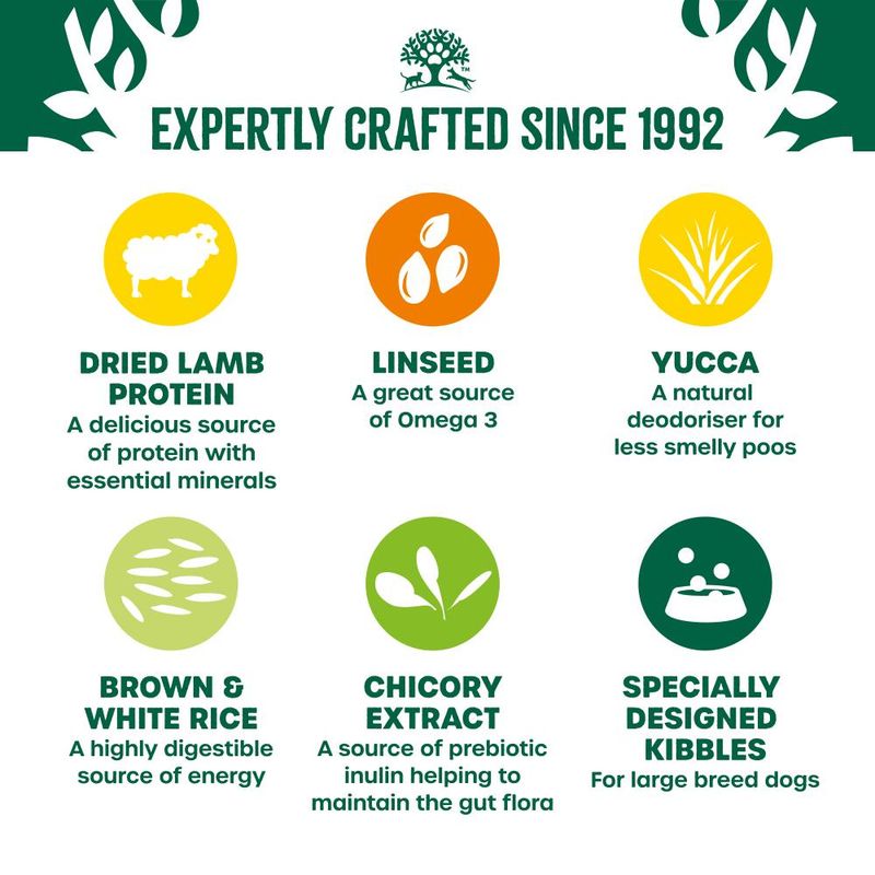 James Wellbeloved Adult Large Breed Hypoallergenic Lamb & Rice || James Wellbeloved || view 5