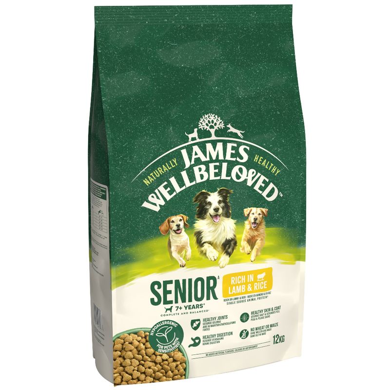 James Wellbeloved Senior Dog Hypoallergenic Lamb & Rice || James Wellbeloved || view 3