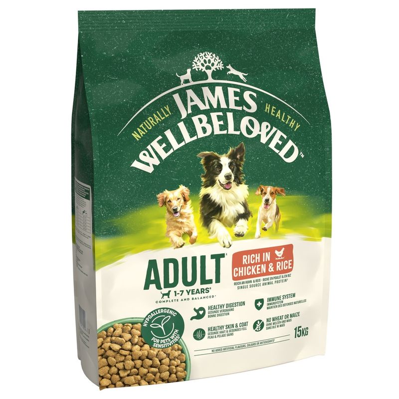 James Wellbeloved Adult Hypoallergenic - Chicken & Rice || James Wellbeloved || view 1