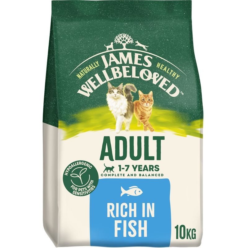 James Wellbeloved Adult Cat Hypoallergenic Fish & Rice || James Wellbeloved || view 2