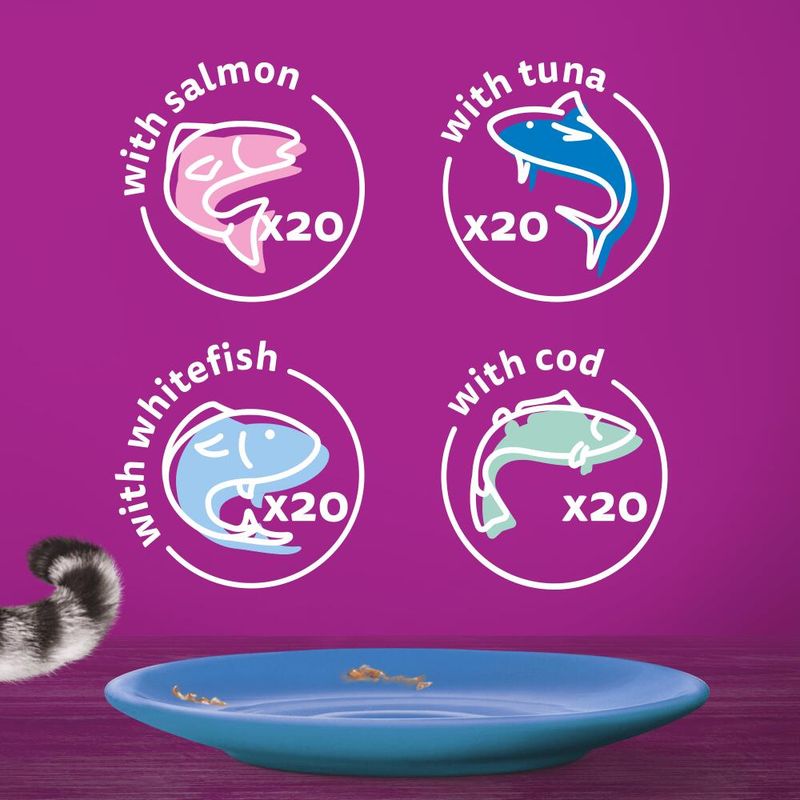 Whiskas 1+ Fish Favourites in Jelly || undefined || view 8