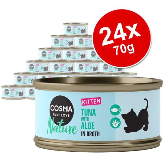 Cosma Nature Kitten Saver Pack 24 x 70g || undefined || view 1